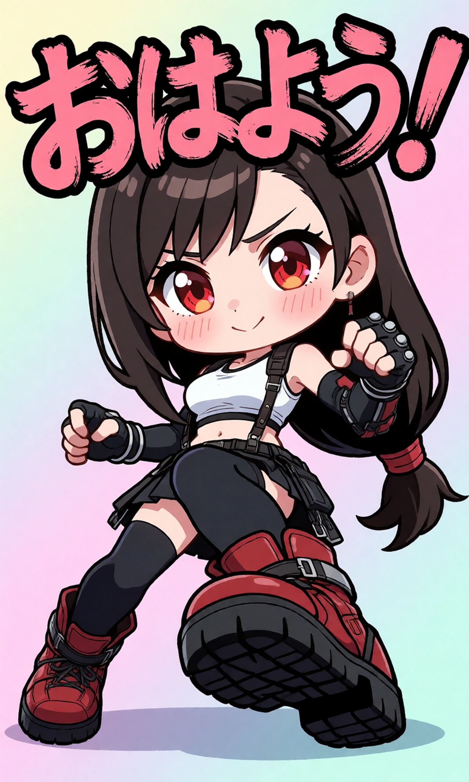 おはよう 8/7 スタンプシール