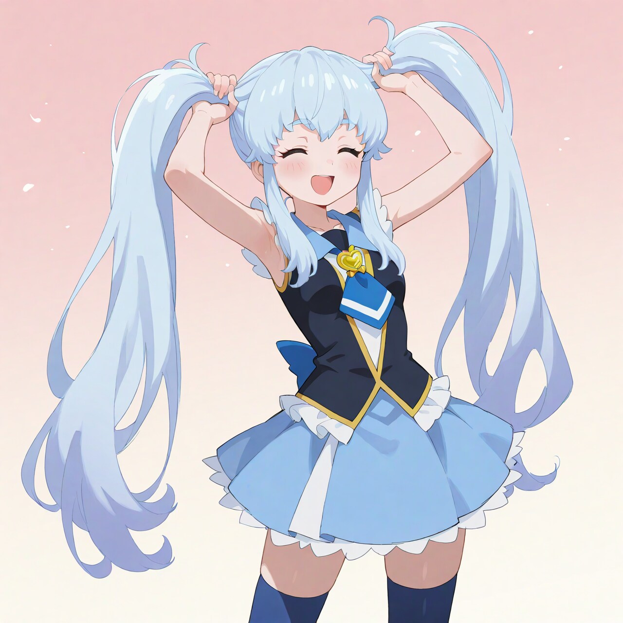 キュアプリンセスならやりそうなポーズ | の人気AIイラスト・グラビア