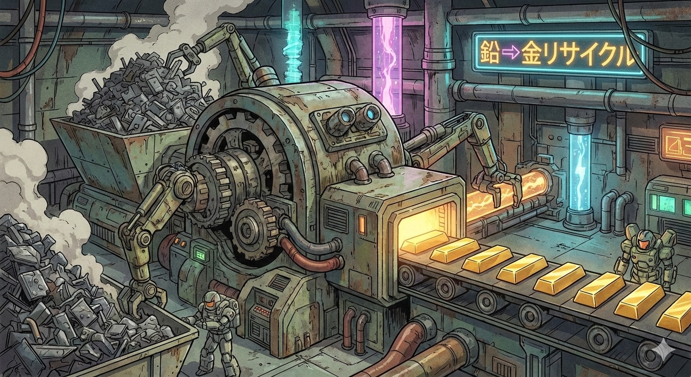 SFなリサイクル工場 | の人気AIイラスト・グラビア