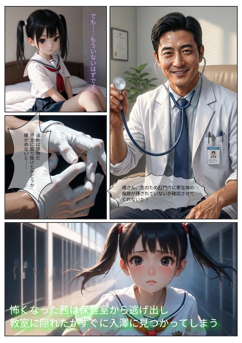 淫蟲検査②
