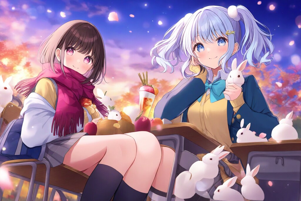 放課後の秘密の宴会