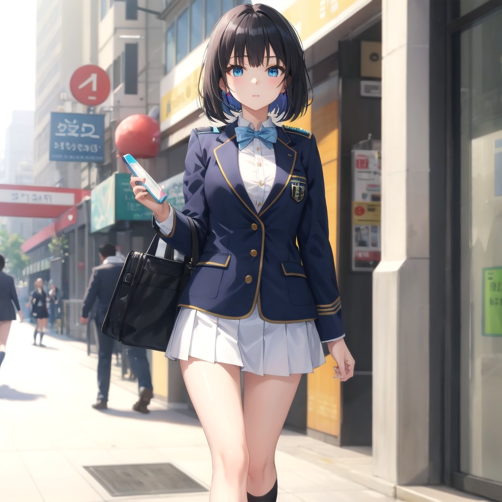 青とピンクの調和