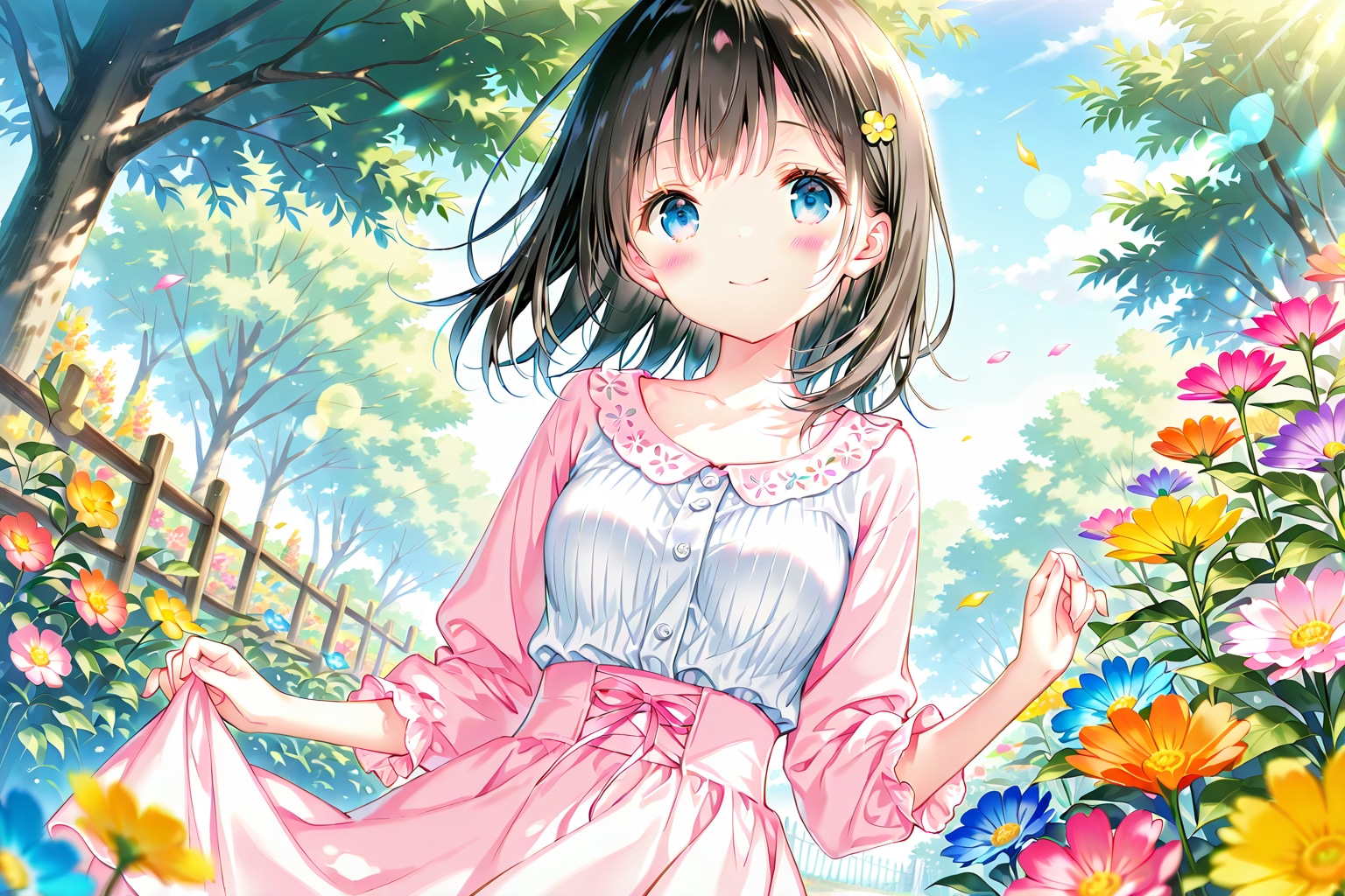 春の散歩道(QILIN) | の人気AIイラスト・グラビア