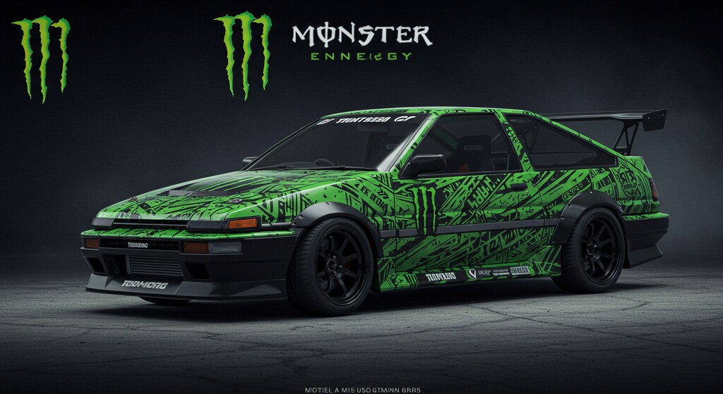 モンスターエナジーAE86