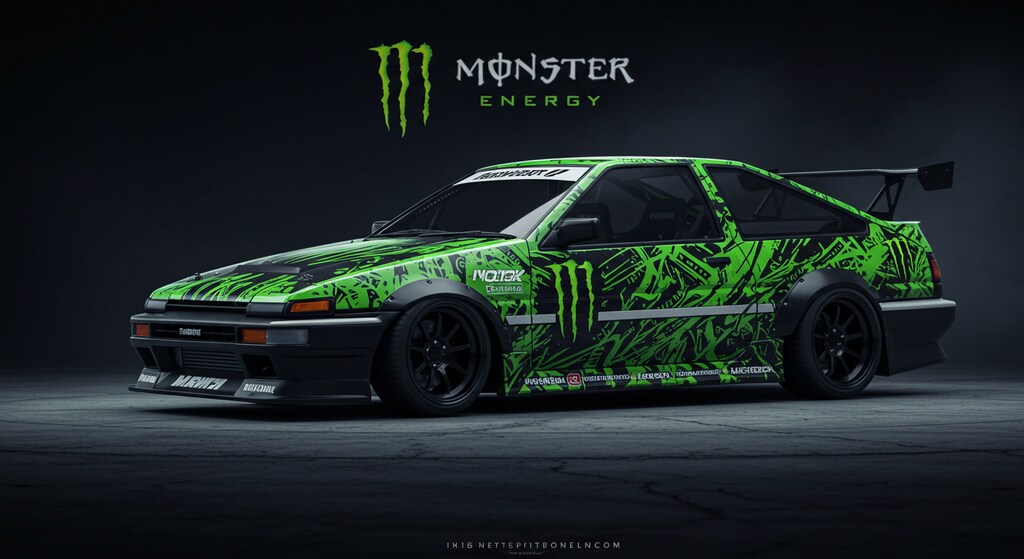 モンスターエナジーAE86