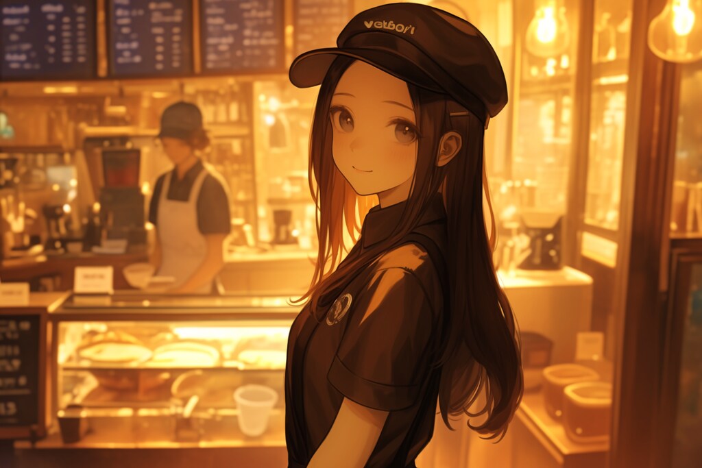 カフェのお姉さん☕✨65