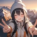 登山　記念撮影 8枚目