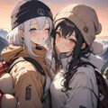 登山　記念撮影 2枚目
