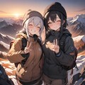 登山　記念撮影 7枚目