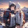 登山　記念撮影 4枚目