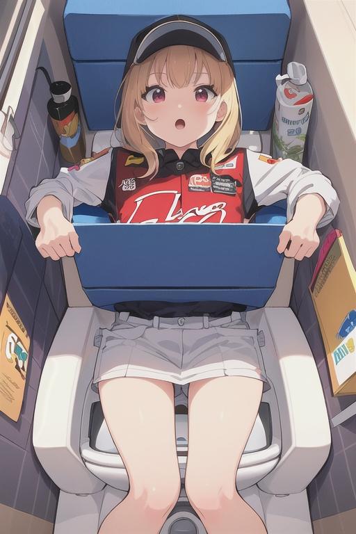 トイレにピットイン 『TCロード』ー娘のために俺は負けないー