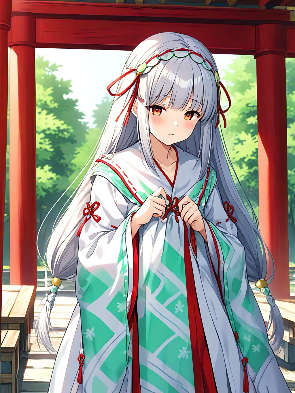 非伝統的な巫女