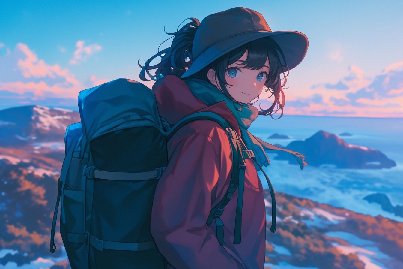 旅する少女40 | の人気AIイラスト・グラビア