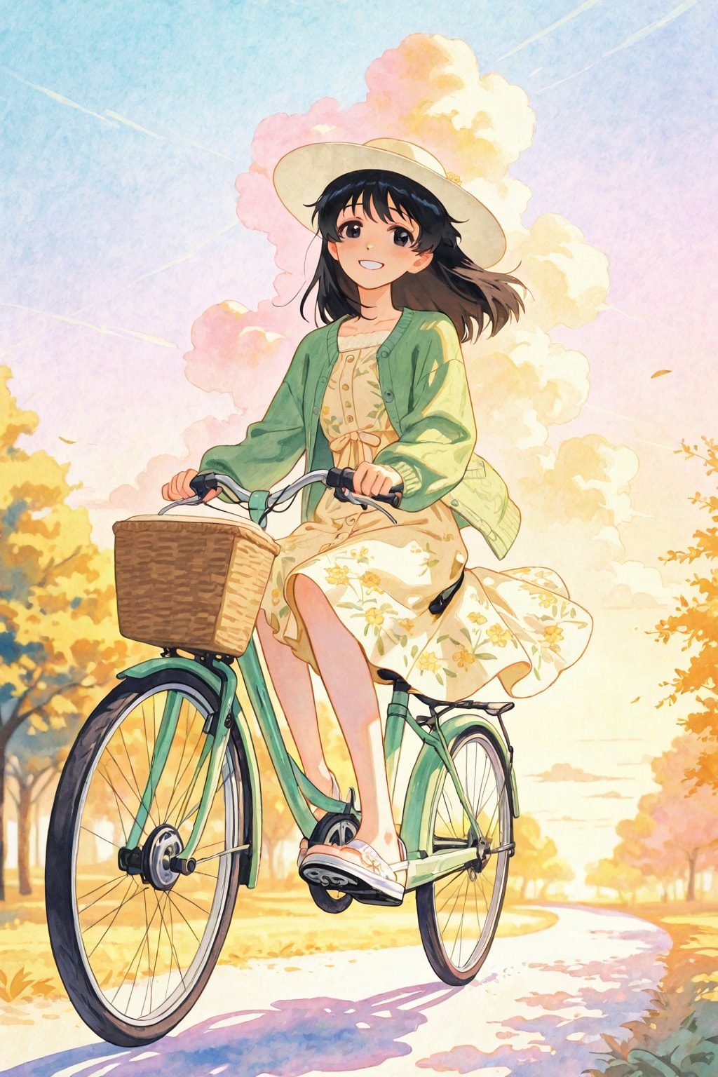 帰り道 | の人気AIイラスト・グラビア