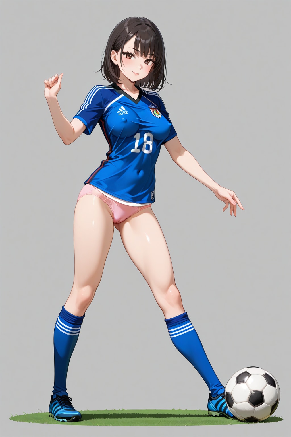 Re.サッカーする女の子