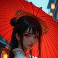 傘の付喪神 2枚目