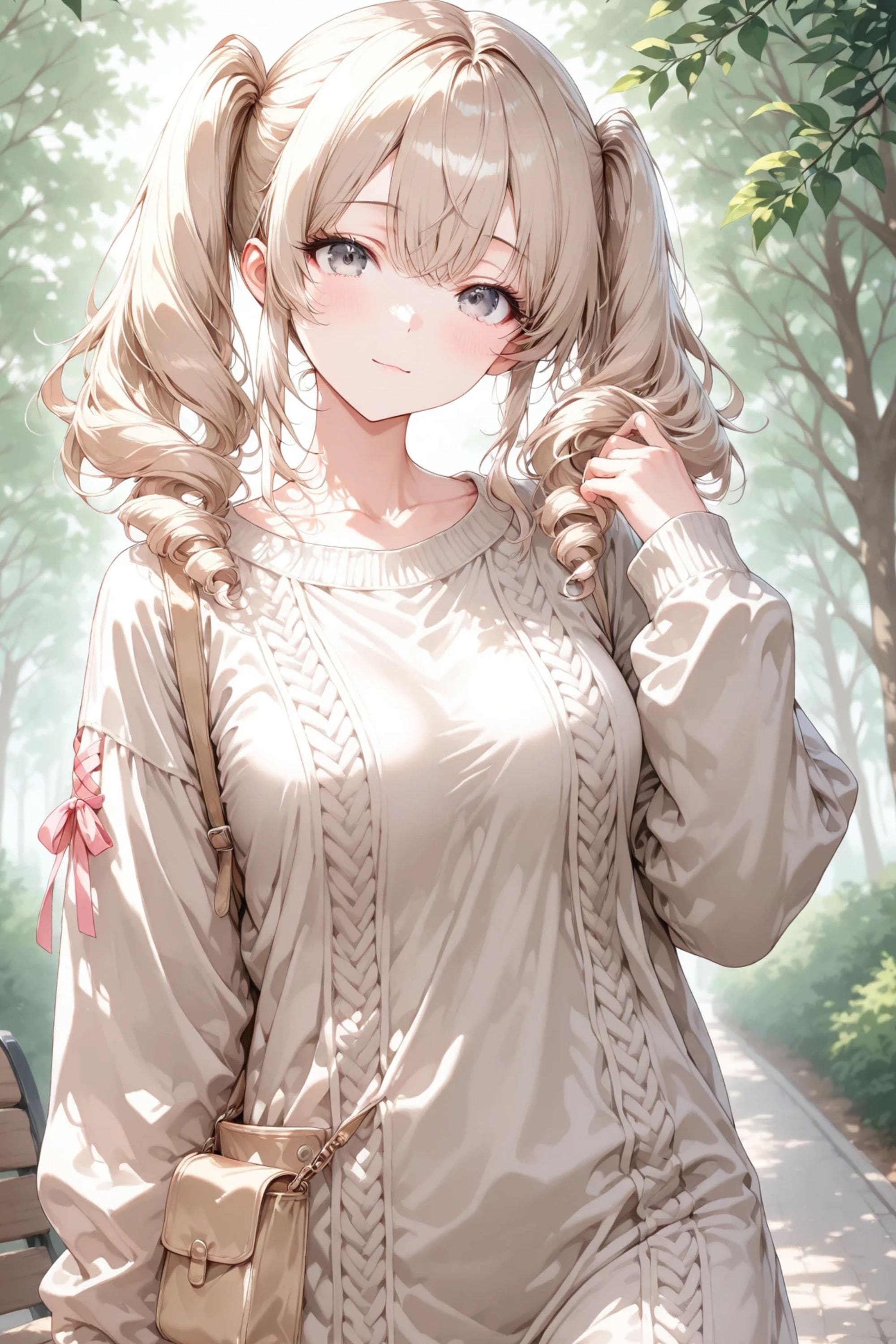 紬と公園 | の人気AIイラスト・グラビア