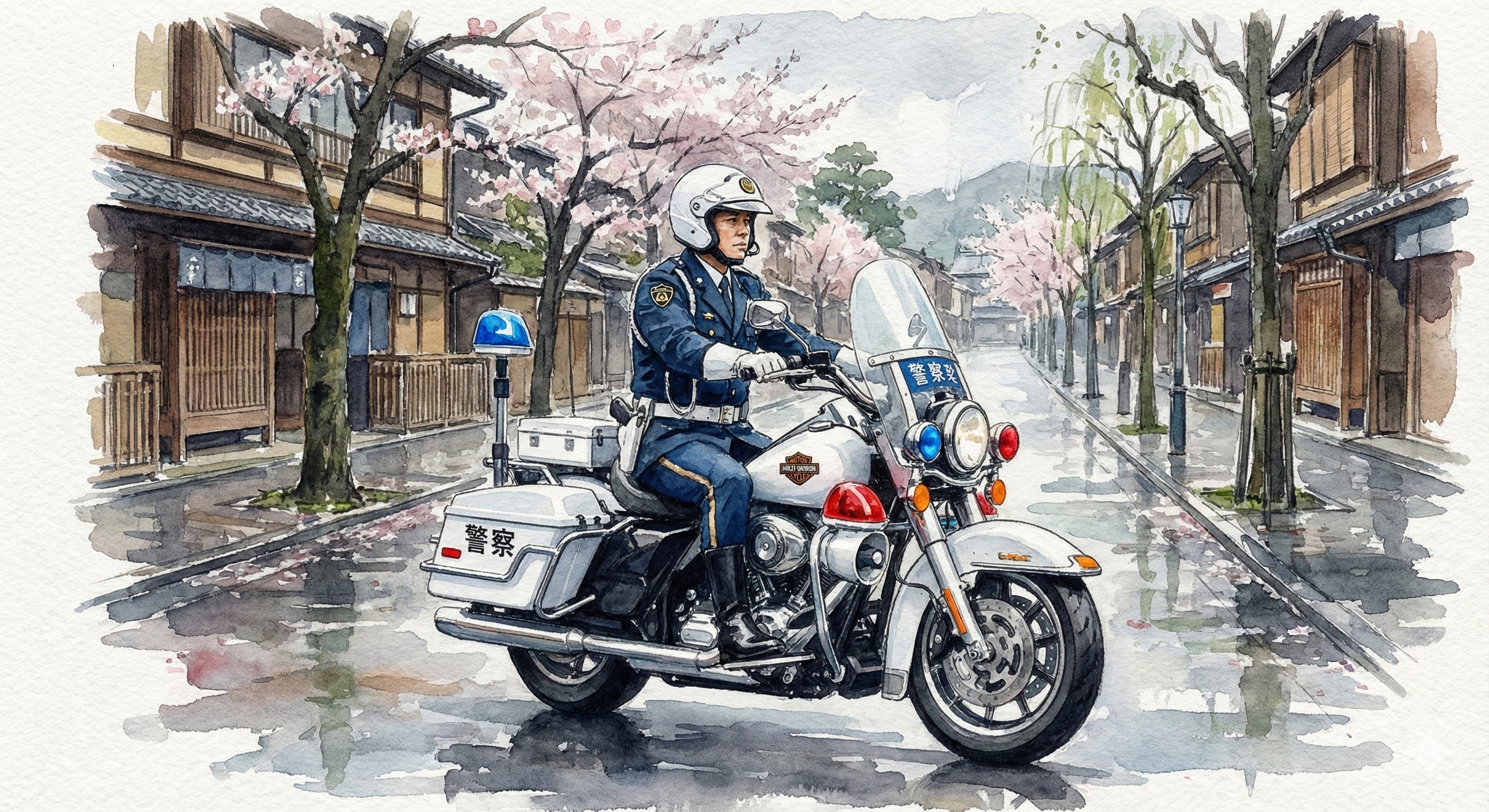 白バイ | の人気AIイラスト・グラビア