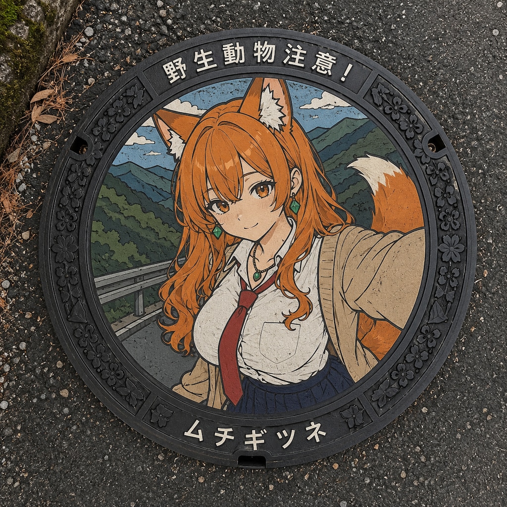 野生動物注意