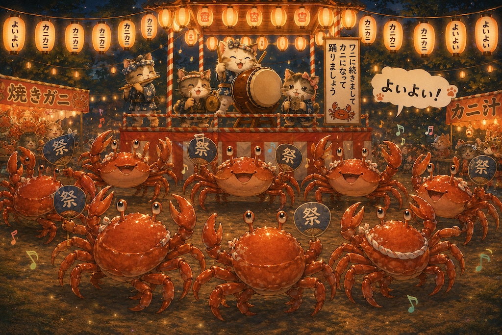 ワニになって踊ろう＆カニになって踊ろう