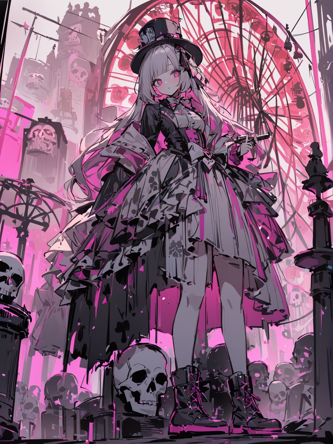 舞台は続く | の人気AIイラスト・グラビア