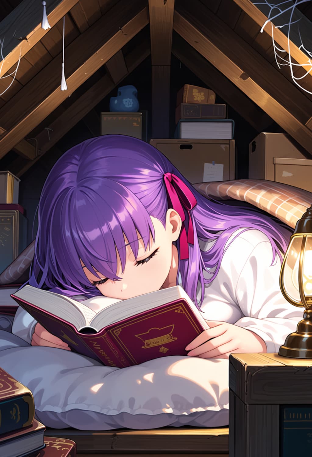 屋根裏の読書家