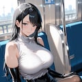 電車内で遭遇した美女 7枚目