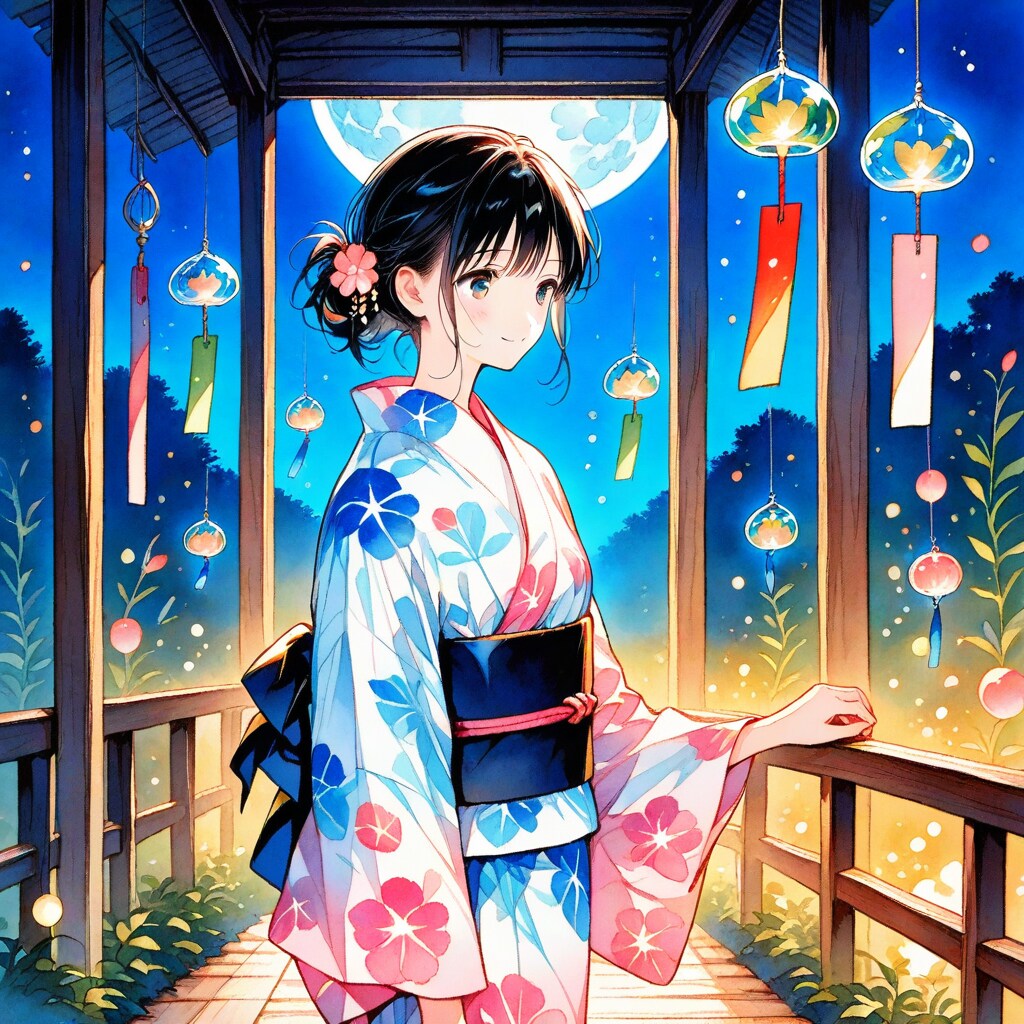 風鈴 | の人気AIイラスト・グラビア