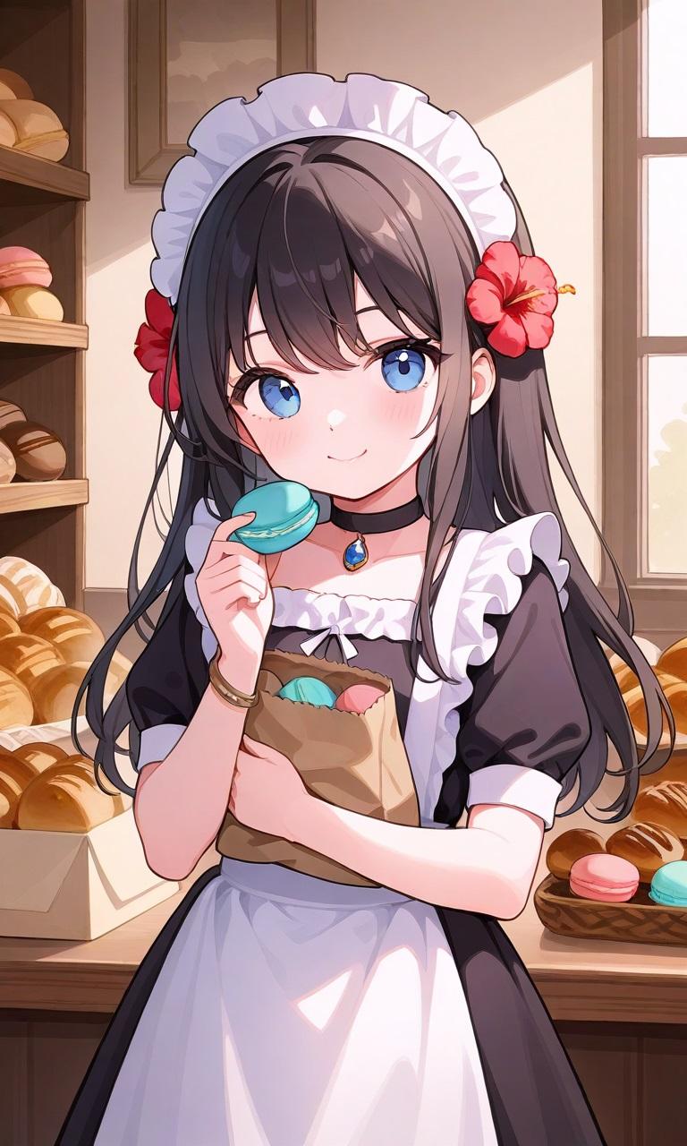メイドさん　マカロン