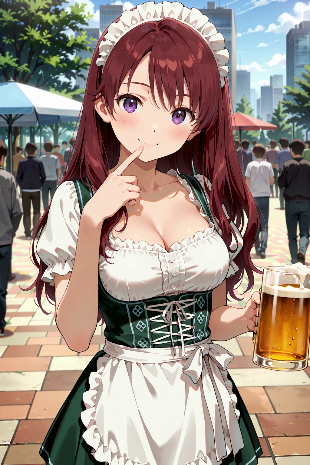 ディアンドル娘 Z313