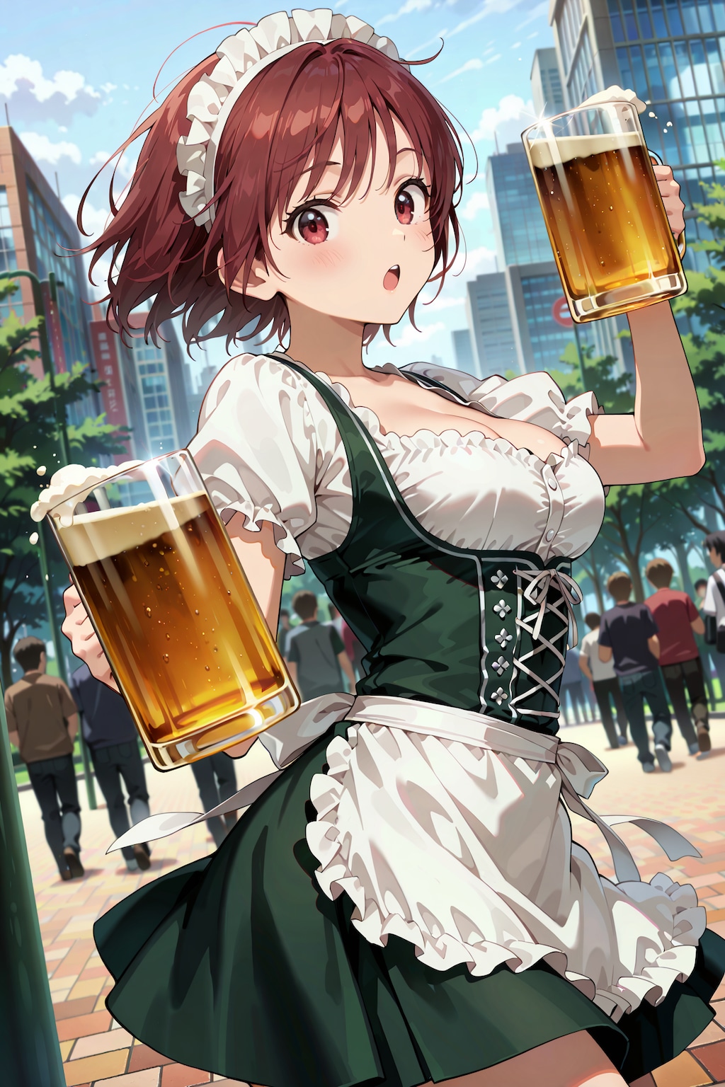 ディアンドル娘 Z313