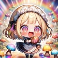 🍄キノコ狩りだよ！メイドちゃん！🍄 9枚目