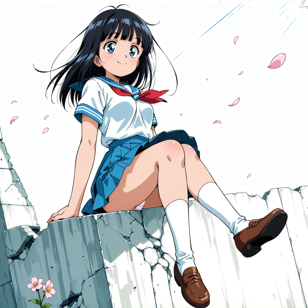 セーラー服の少女