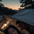 ソロキャンプ女子の一夜の秘話 3枚目