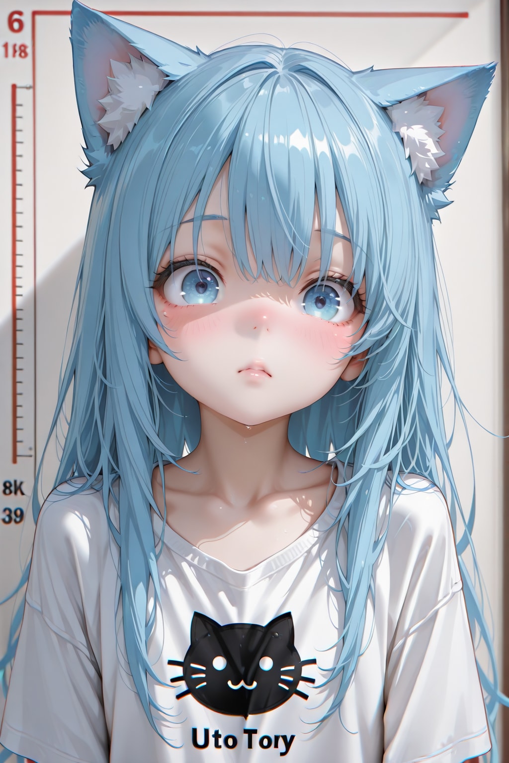 LATTEちゃんでも捕まえる練習をしているさくら
