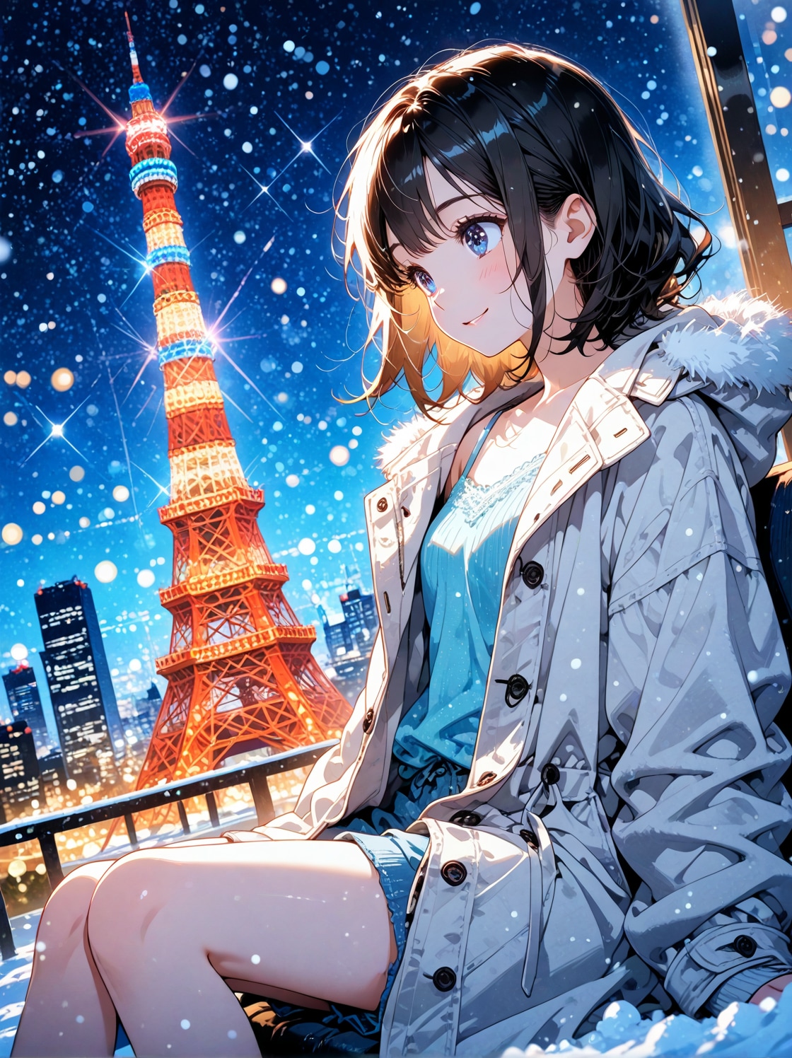 東京タワー | の人気AIイラスト・グラビア