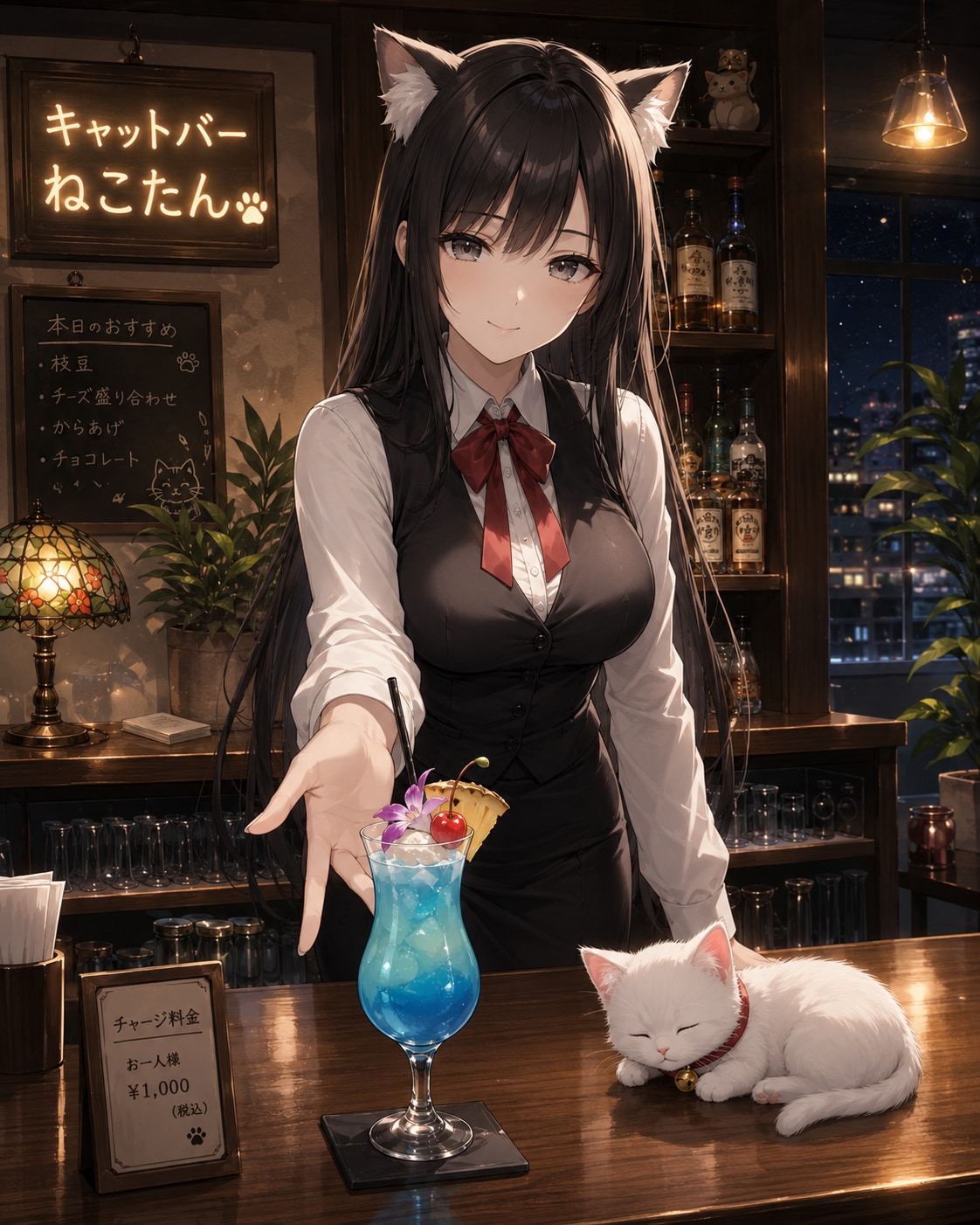 猫耳バーメイド