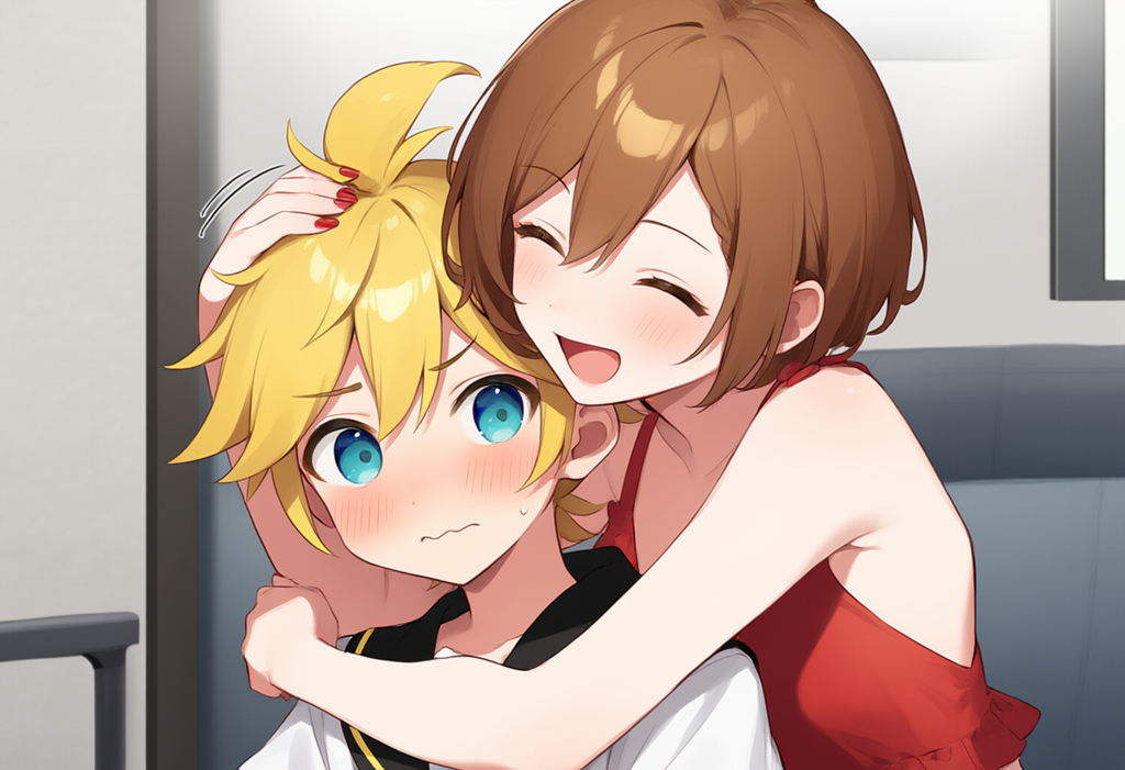ボーカロイド　れんきゅんがよしよしされるだけ　（MEIKO版）