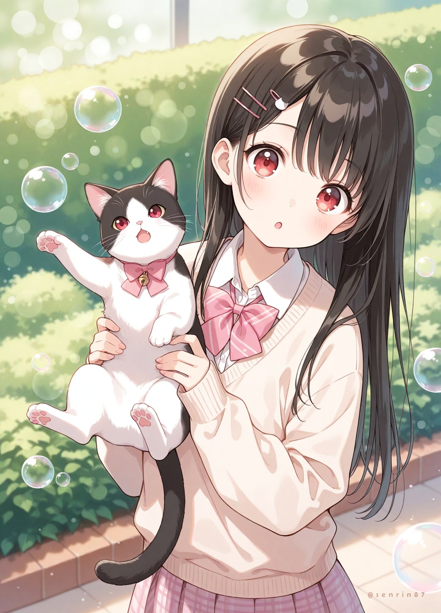 シャボン玉🐾🐈