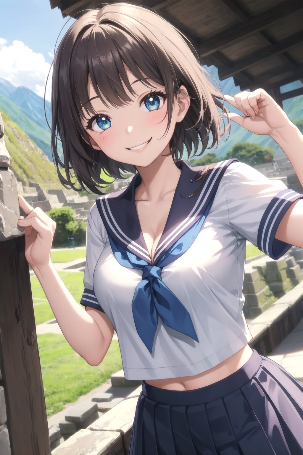 マチュピチュのJK　〜制服のある風景〜