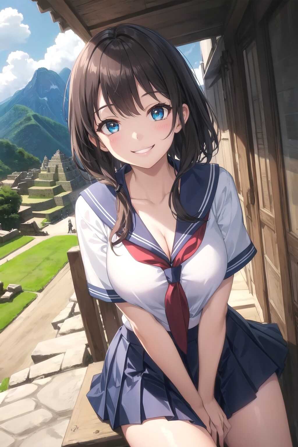 マチュピチュのJK　〜制服のある風景〜