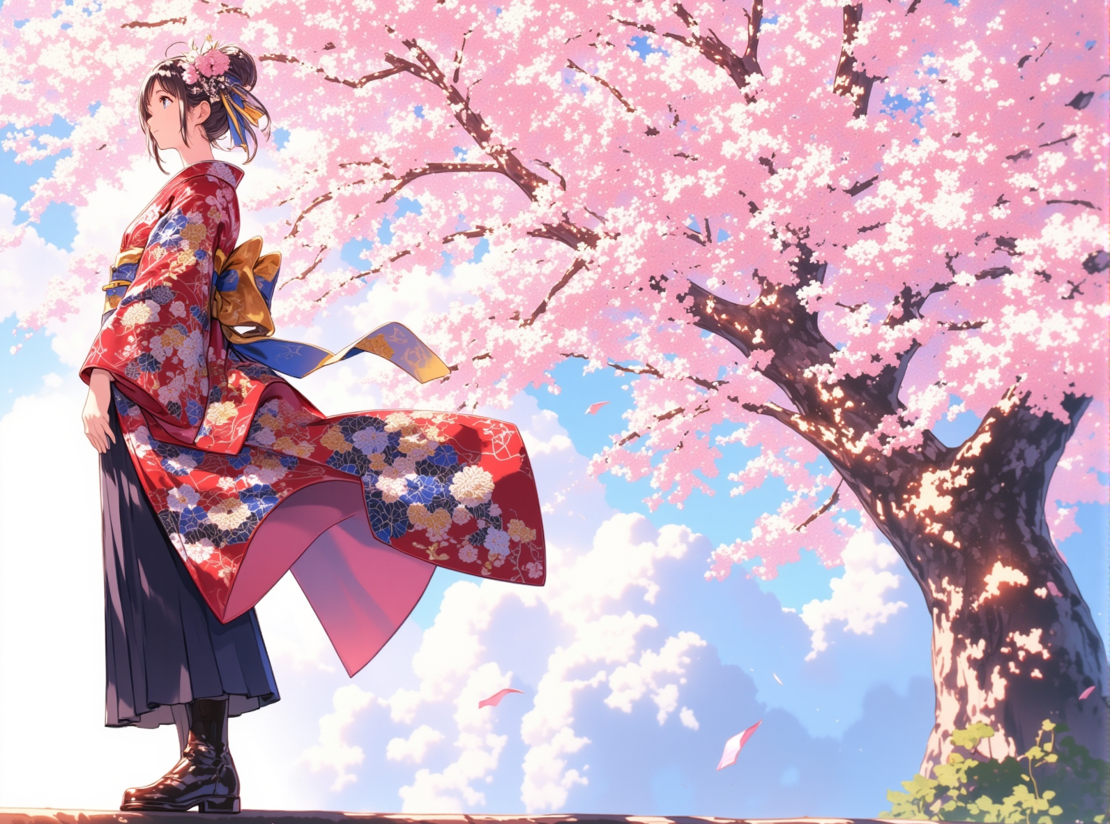 雪中桜_8