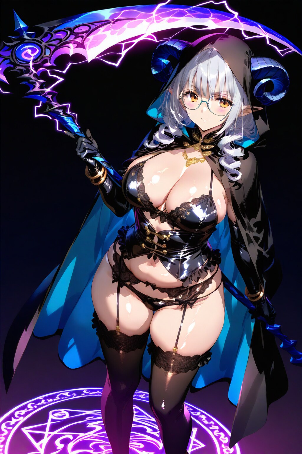 死神さん魔法発動