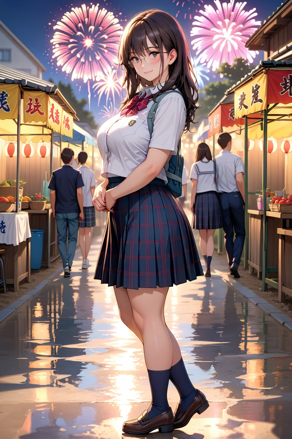 「浴衣は…まだ彼女じゃないからだめ笑」