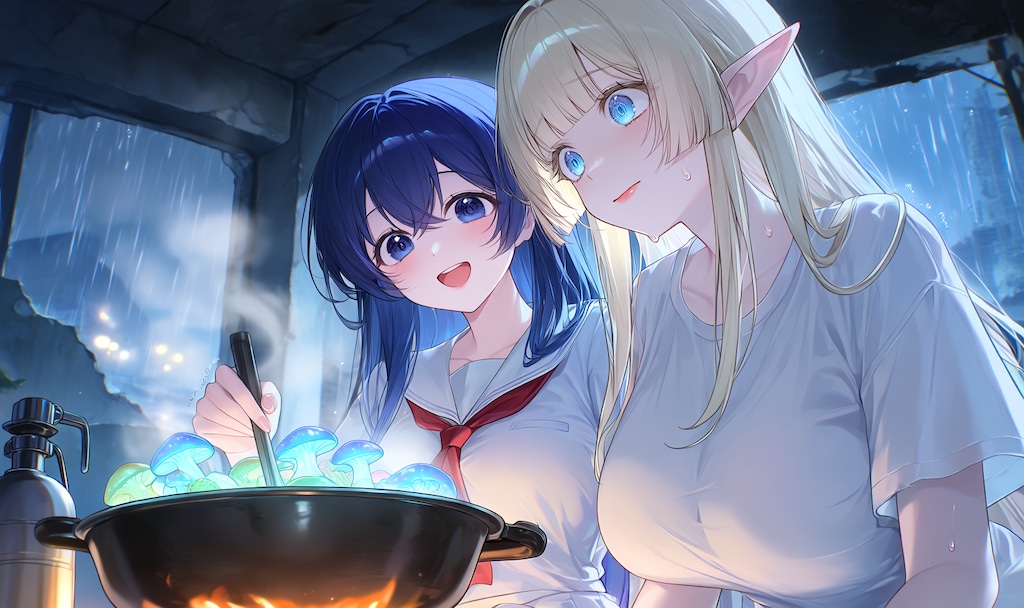 終末世界で頑張る9