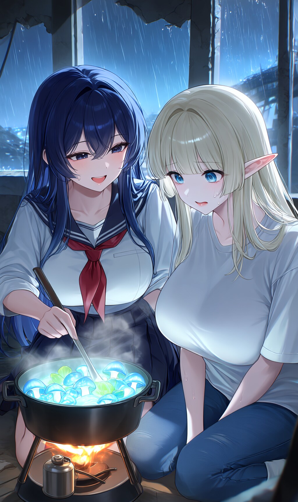 終末世界で頑張る9