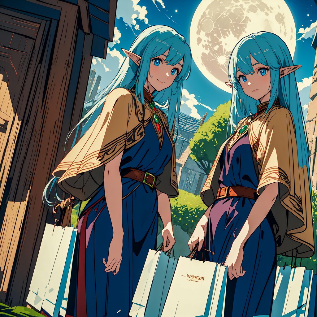 (2023/06/10 PM)双星のエルフ、アネ&リルシス