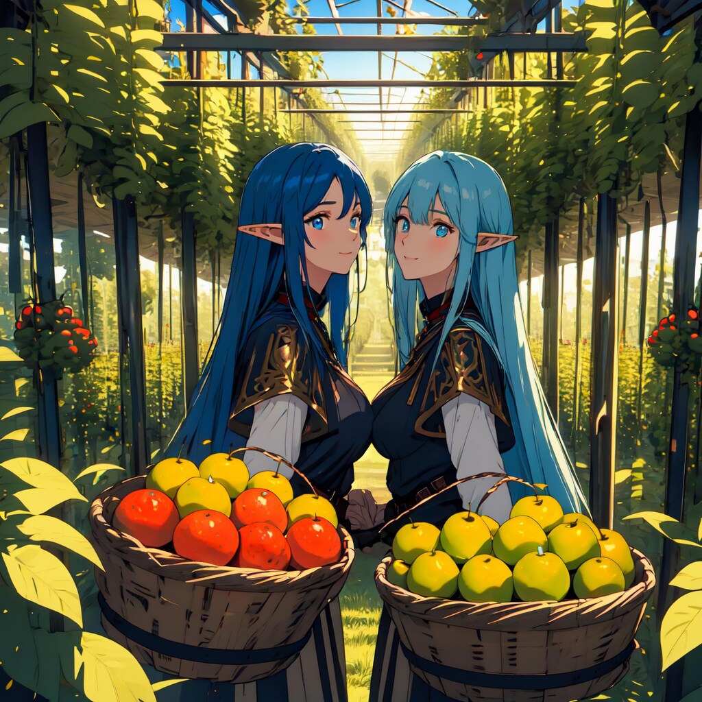 (2023/06/10 PM)双星のエルフ、アネ&リルシス