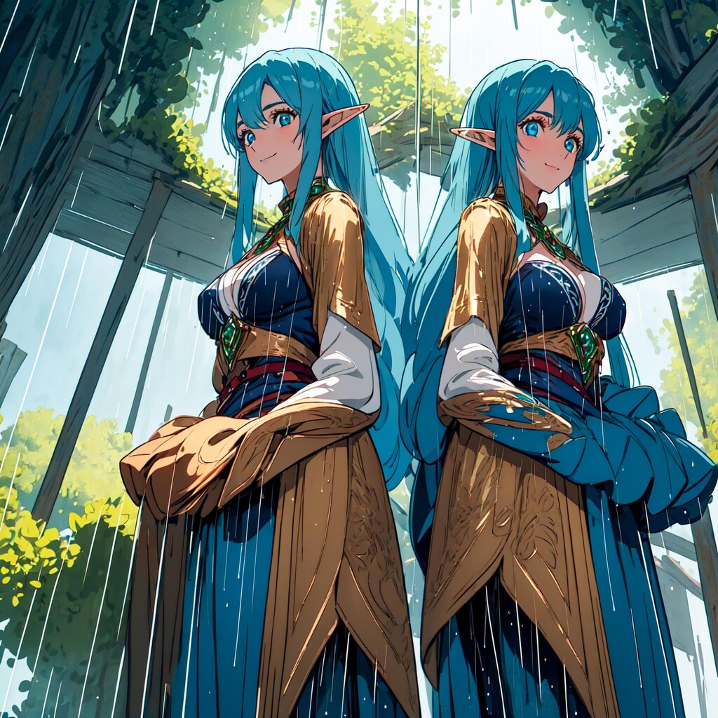 (2023/06/10 PM)双星のエルフ、アネ&リルシス