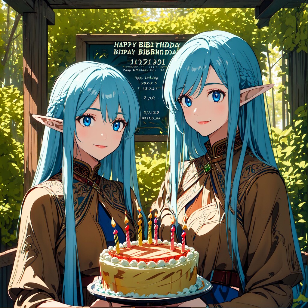 (2023/06/10 PM)双星のエルフ、アネ&リルシス